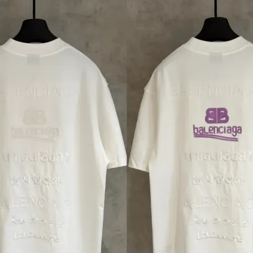 Replica Balenciaga T-Shirts Short Sleeved For Unisex #1462130 $45.00 USD for Wholesale
