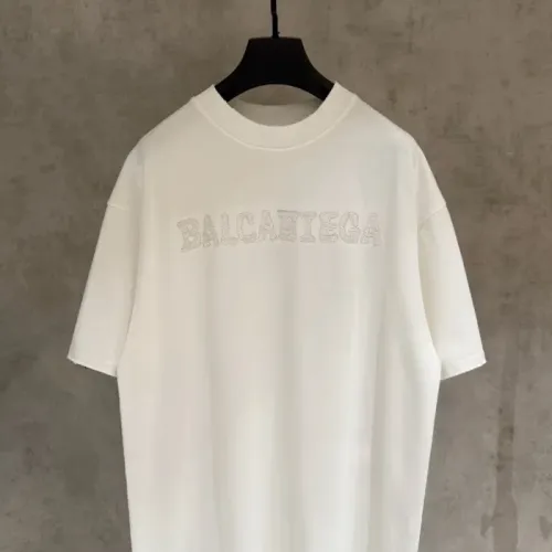 Replica Balenciaga T-Shirts Short Sleeved For Unisex #1462155 $48.00 USD for Wholesale