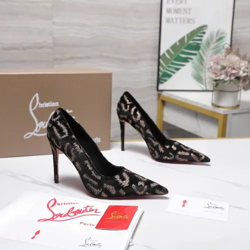 Replica Christian Louboutin High-heeled shoes For Women #1462175 $112.00 USD for Wholesale