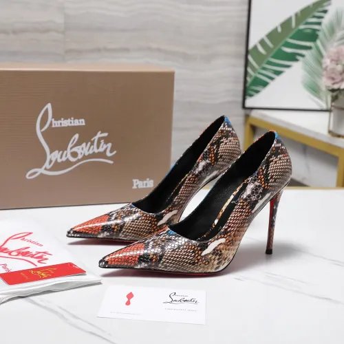 Cheap Christian Louboutin High-heeled shoes For Women #1462179, $$112.00 USD On Christian Louboutin High-heeled shoes