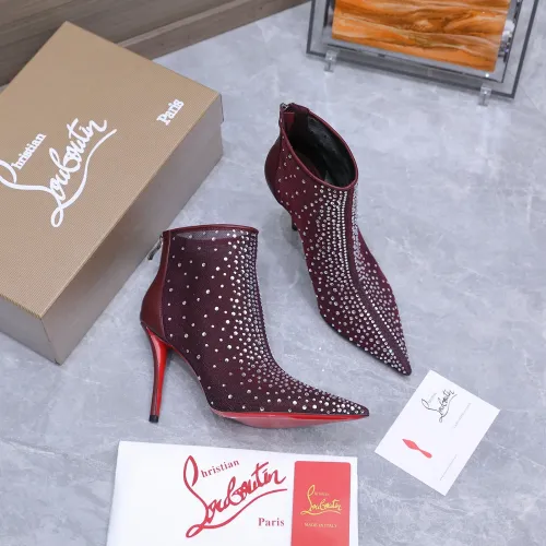 Replica Christian Louboutin Boots For Women #1462217 $125.00 USD for Wholesale