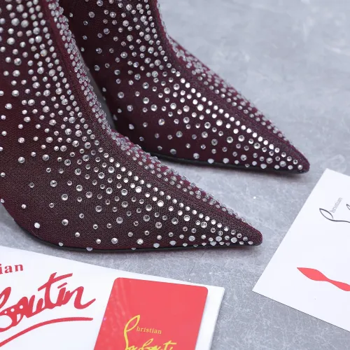 Replica Christian Louboutin Boots For Women #1462217 $125.00 USD for Wholesale