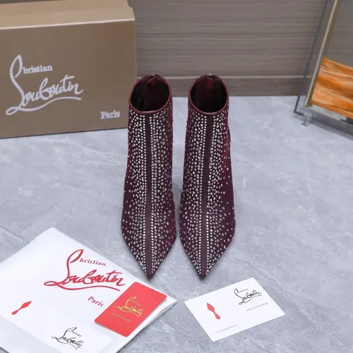 Replica Christian Louboutin Boots For Women #1462217 $125.00 USD for Wholesale
