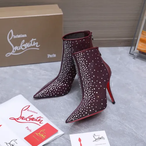 Replica Christian Louboutin Boots For Women #1462217 $125.00 USD for Wholesale