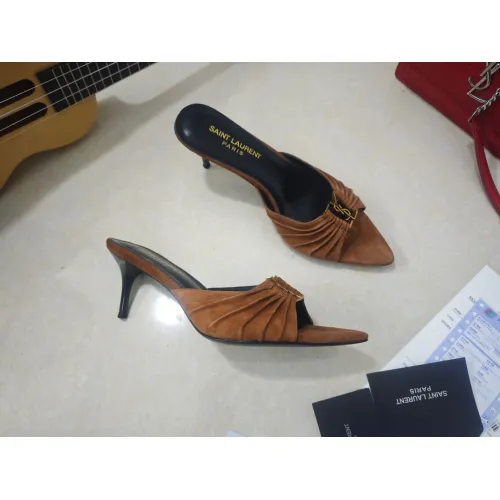 Cheap Yves Saint Laurent YSL Slippers For Women #1462240, $$98.00 USD On Yves Saint Laurent YSL Slippers