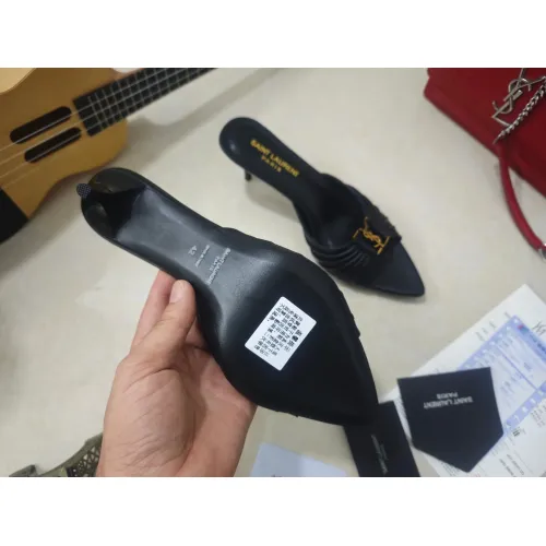 Replica Yves Saint Laurent YSL Slippers For Women #1462241 $98.00 USD for Wholesale