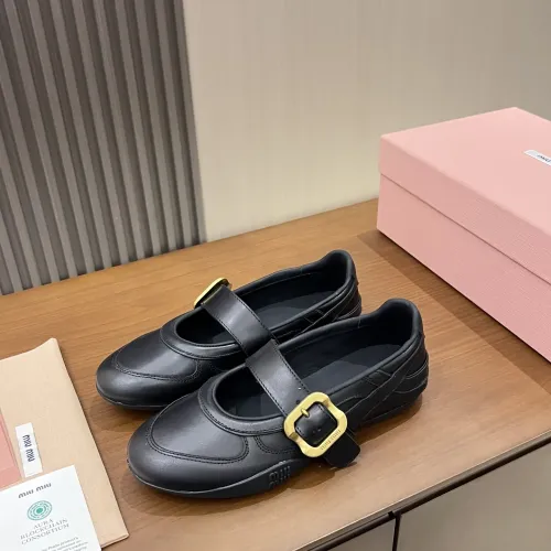 Cheap MIU MIU Flat Shoes For Women #1462308, $$100.00 USD On MIU MIU Flat Shoes