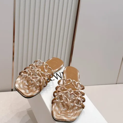 Replica LOEWE Slippers For Women #1462320 $100.00 USD for Wholesale