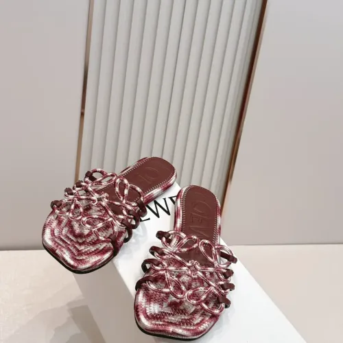 Replica LOEWE Slippers For Women #1462321 $100.00 USD for Wholesale
