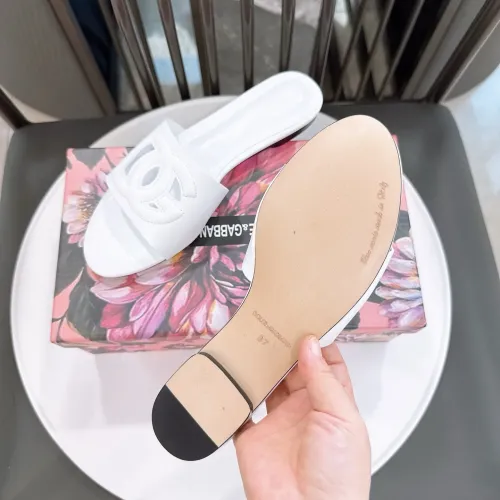Replica Dolce & Gabbana D&G Slippers For Women #1462325 $64.00 USD for Wholesale