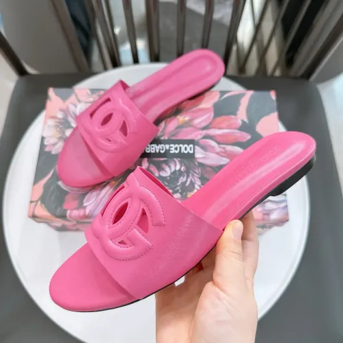 Cheap Dolce &amp; Gabbana D&amp;G Slippers For Women #1462327, $$64.00 USD On Dolce &amp; Gabbana D&amp;G Slippers