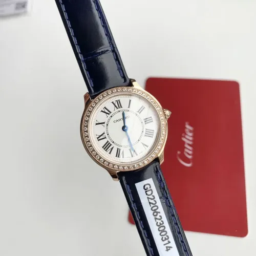 Cheap Cartier AAA Quality Watches In Gold For Women #1462595, $$423.14 USD On Cartier AAA Quality Watches