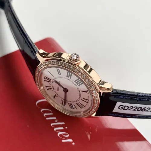 Replica Cartier AAA Quality Watches In Gold For Women #1462595 $423.14 USD for Wholesale
