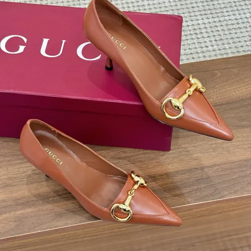 Replica Gucci High-Heeled Shoes For Women #1462654 $100.00 USD for Wholesale