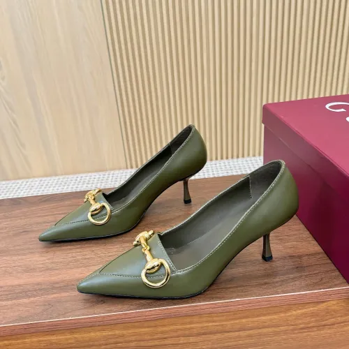 Cheap Gucci High-Heeled Shoes For Women #1462657, $$100.00 USD On Gucci High-Heeled Shoes