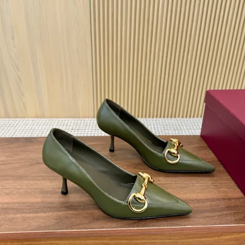 Replica Gucci High-Heeled Shoes For Women #1462657 $100.00 USD for Wholesale