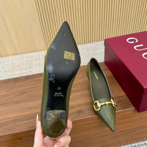 Replica Gucci High-Heeled Shoes For Women #1462657 $100.00 USD for Wholesale