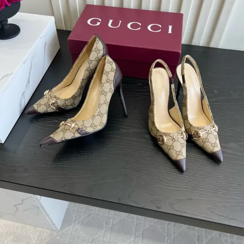 Replica Gucci High-Heeled Shoes For Women #1462660 $112.00 USD for Wholesale