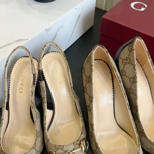Replica Gucci High-Heeled Shoes For Women #1462660 $112.00 USD for Wholesale