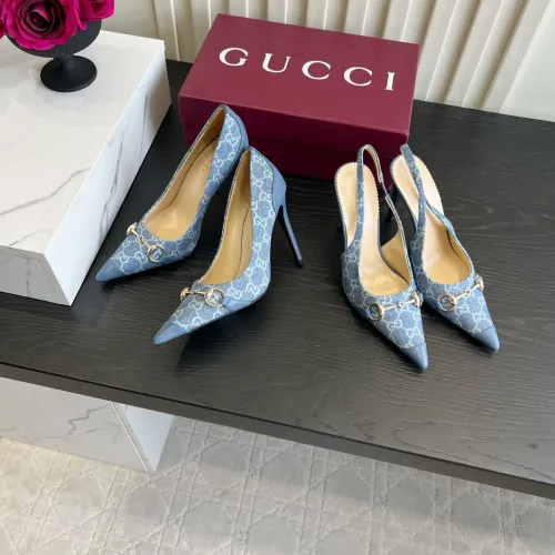 Replica Gucci High-Heeled Shoes For Women #1462661 $112.00 USD for Wholesale