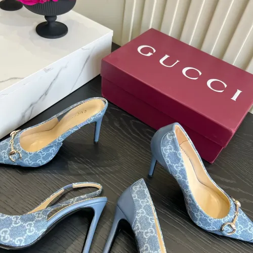 Replica Gucci High-Heeled Shoes For Women #1462661 $112.00 USD for Wholesale