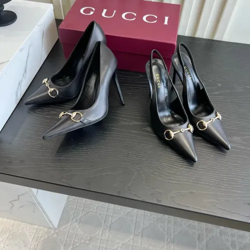 Replica Gucci High-Heeled Shoes For Women #1462663 $112.00 USD for Wholesale