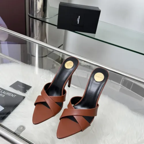 Replica Yves Saint Laurent YSL Slippers For Women #1462688 $92.00 USD for Wholesale