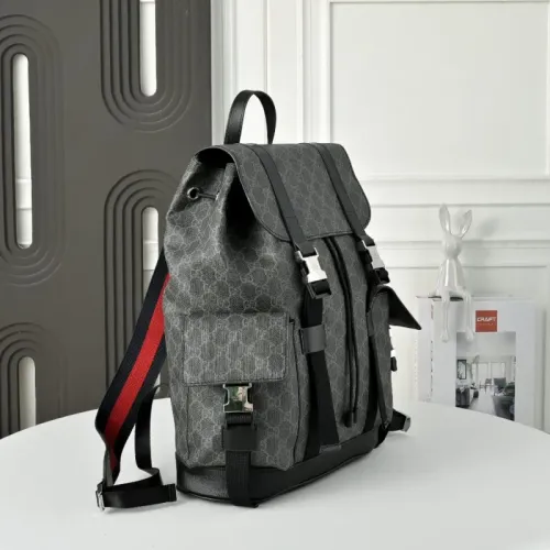 Replica Gucci AAA Man Backpacks #1462758 $85.00 USD for Wholesale