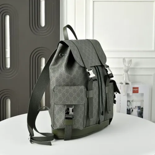 Replica Gucci AAA Man Backpacks #1462759 $85.00 USD for Wholesale