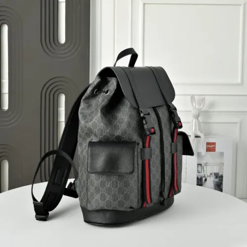 Replica Gucci AAA Man Backpacks #1462760 $92.00 USD for Wholesale
