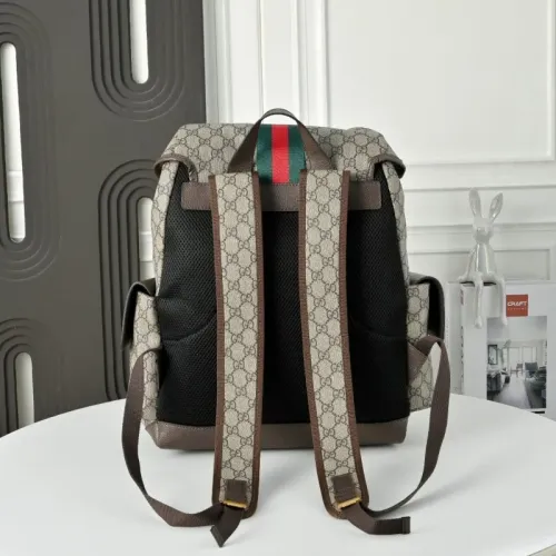 Replica Gucci AAA Man Backpacks #1462762 $92.00 USD for Wholesale