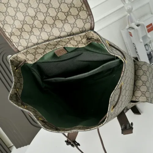 Replica Gucci AAA Man Backpacks #1462763 $98.00 USD for Wholesale