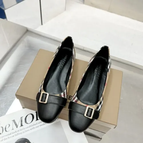 Replica Burberry Flat Shoes For Women #1462848 $85.00 USD for Wholesale