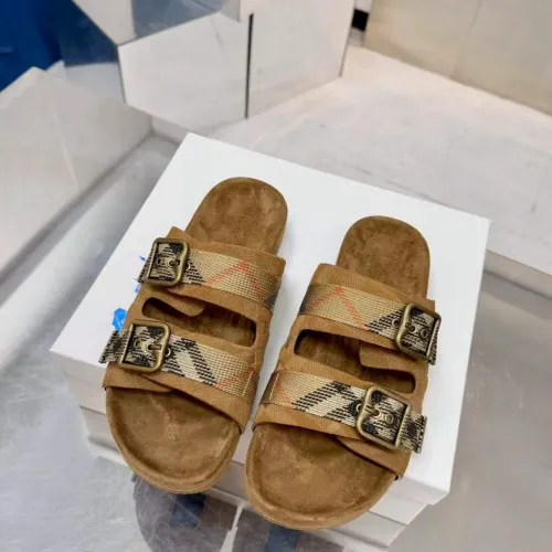 Replica Burberry Slippers For Women #1462853 $88.00 USD for Wholesale