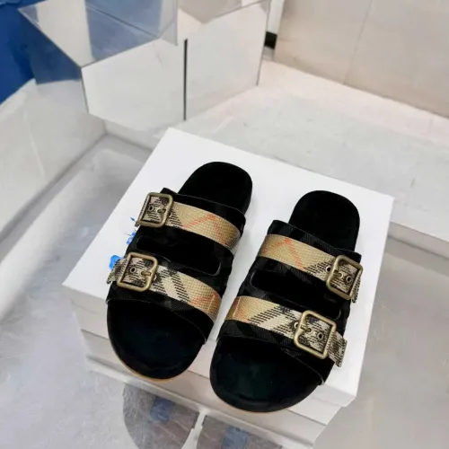 Replica Burberry Slippers For Women #1462855 $88.00 USD for Wholesale