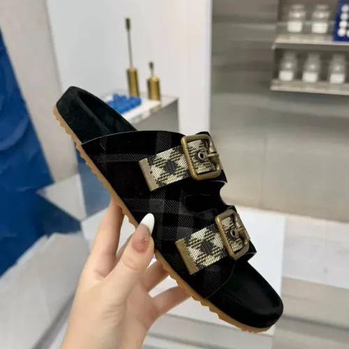 Replica Burberry Slippers For Women #1462855 $88.00 USD for Wholesale