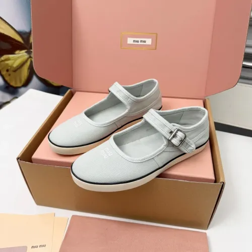 Cheap MIU MIU Flat Shoes For Women #1462872, $$85.00 USD On MIU MIU Flat Shoes