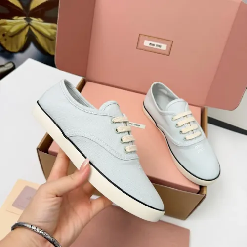 Replica MIU MIU Casual Shoes For Women #1462876 $85.00 USD for Wholesale