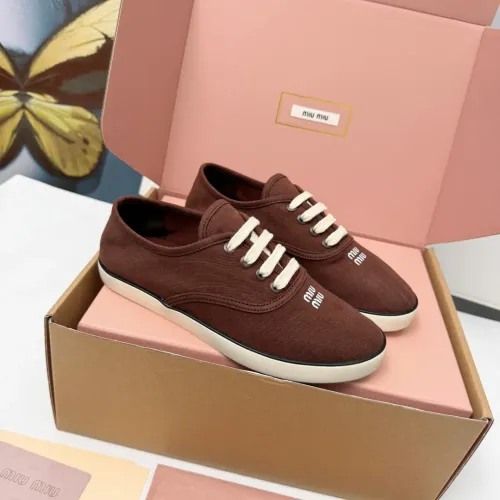 Replica MIU MIU Casual Shoes For Women #1462877 $85.00 USD for Wholesale