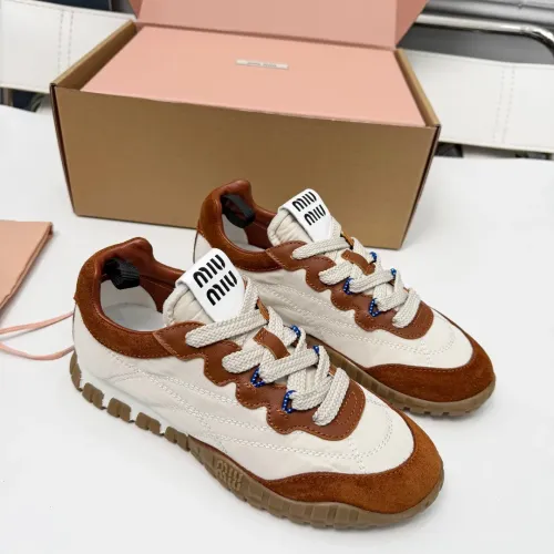 Replica MIU MIU Casual Shoes For Women #1462880 $96.00 USD for Wholesale