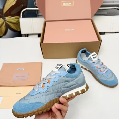 Replica MIU MIU Casual Shoes For Women #1462882 $96.00 USD for Wholesale