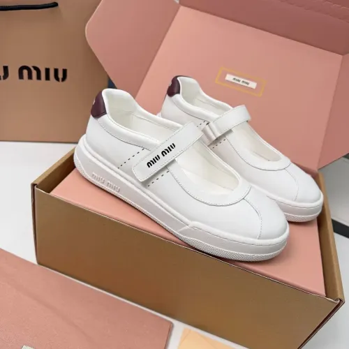 Cheap MIU MIU Flat Shoes For Women #1462894, $$92.00 USD On MIU MIU Flat Shoes
