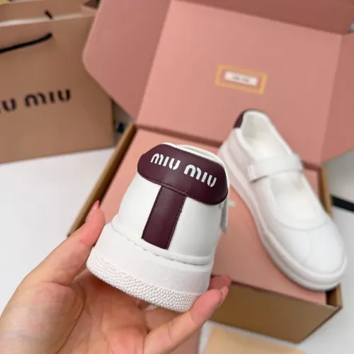 Replica MIU MIU Flat Shoes For Women #1462894 $92.00 USD for Wholesale