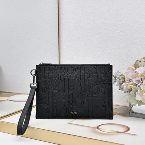 Cheap Christian Dior AAA Man Pouches #1463039, $$72.00 USD On Christian Dior AAA Man Wallets