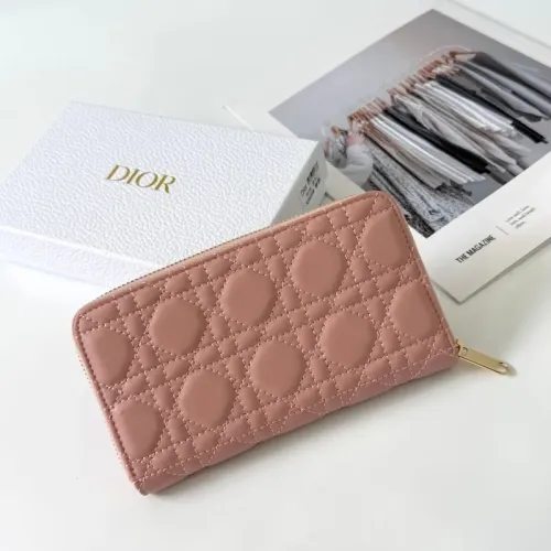 Replica Christian Dior Wallets #1463082 $45.00 USD for Wholesale