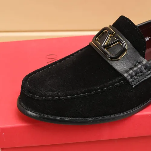 Replica Valentino Leather Shoes For Men #1463085 $85.00 USD for Wholesale