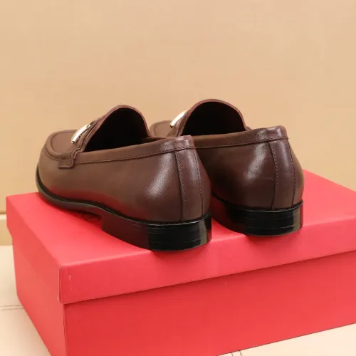 Replica Valentino Leather Shoes For Men #1463086 $85.00 USD for Wholesale