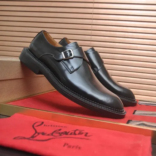 Replica Christian Louboutin Leather Shoes For Men #1463180 $115.00 USD for Wholesale