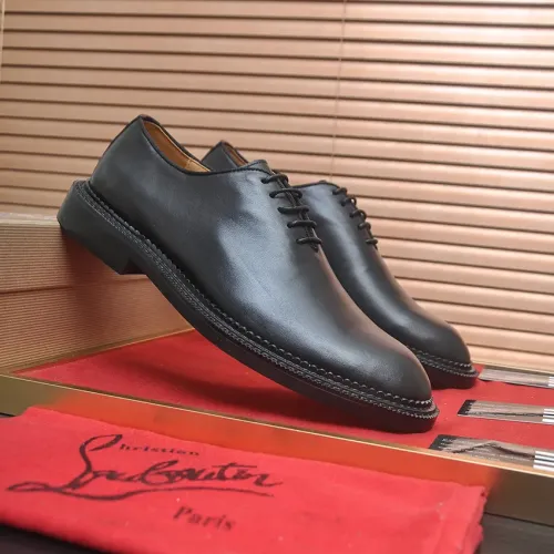 Replica Christian Louboutin Leather Shoes For Men #1463184 $115.00 USD for Wholesale