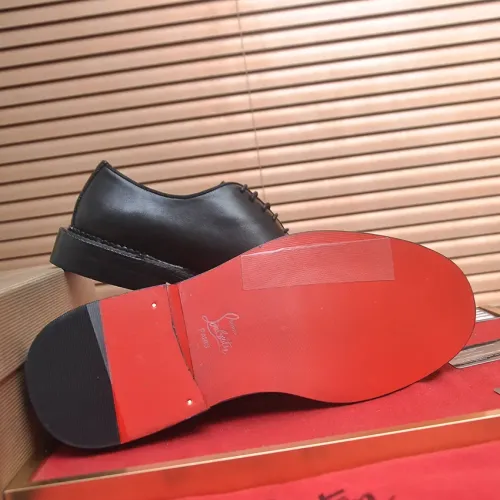 Replica Christian Louboutin Leather Shoes For Men #1463184 $115.00 USD for Wholesale